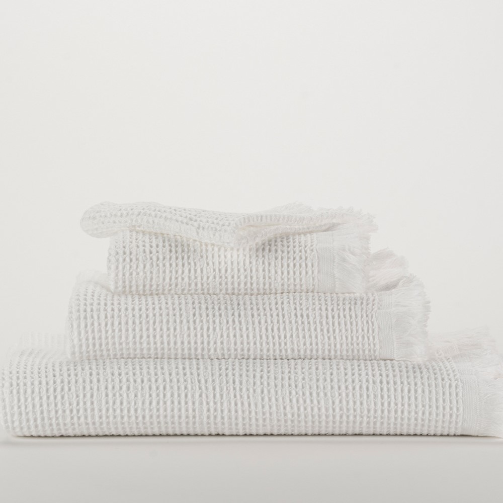 Bees Egyptian Cotton Towels 100 by Designer Abyss & Habidecor in White